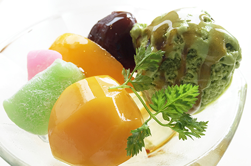 和の甘味三点盛り